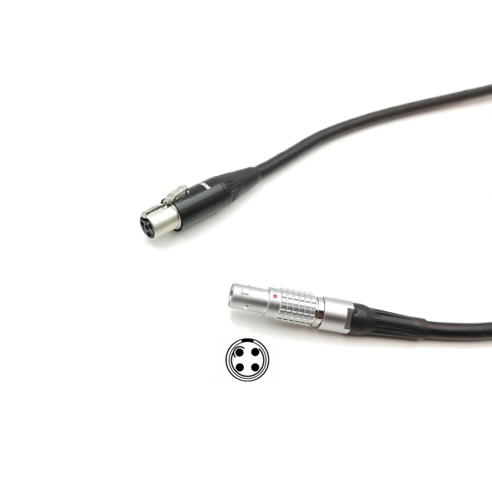Красное оружие Epic w камера AUX Выход FGG 0B 4 контактный штекер на Neutrik REAN RT4FC B Mini XLR