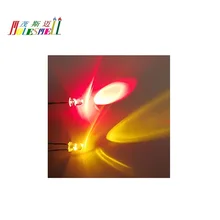 1000 шт., 3 мм в диаметре, оборот в минуту(R/Y Dual Bi Цвет Полар-флиса изменение красный/желтый светодиод светодиоды 2-контактный led