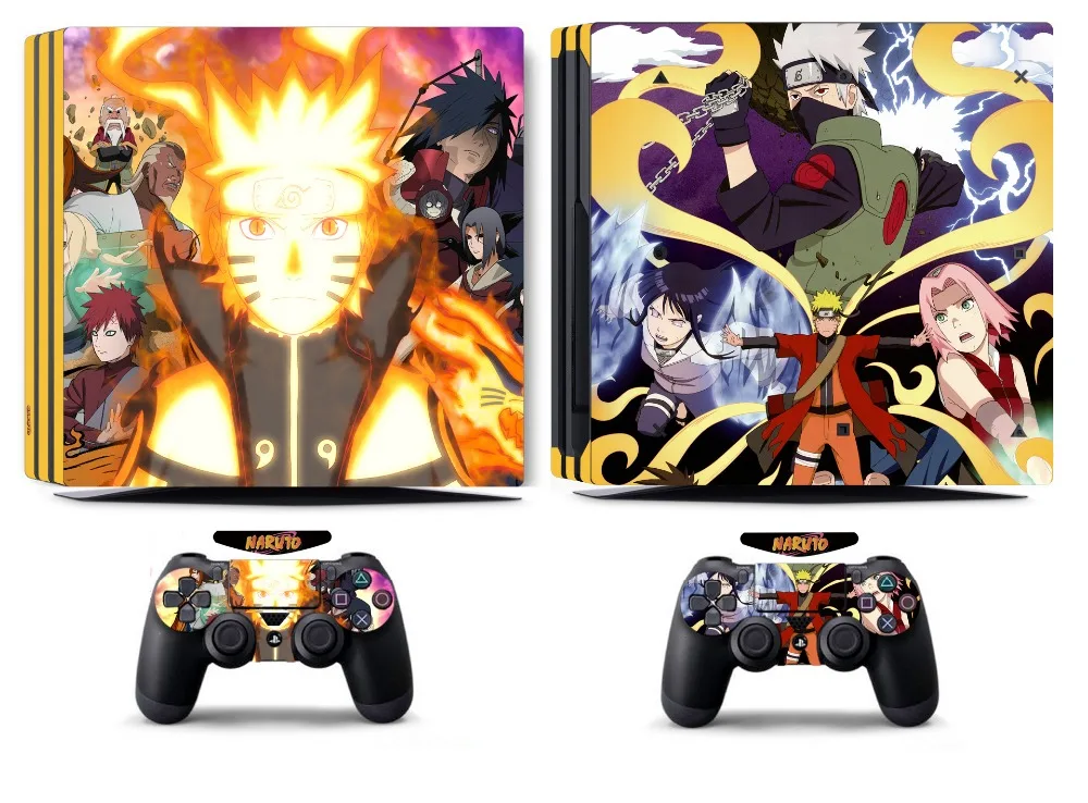 

Naruto 274 PS4 PRO Skin PS4 Pro Sticker Vinly Skin Sticker for Sony PS4 PRO PlayStation 4 PRO and 2 controller skins