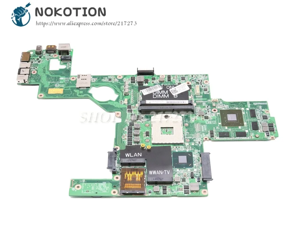 NOKOTION CN-0C47NF 0C47NF материнская плата для ноутбука Dell XPS 15 L502X PC материнская плата DAGM6CMB8D0 HM67 DDR3 GT525M видеокарта 1 Гб