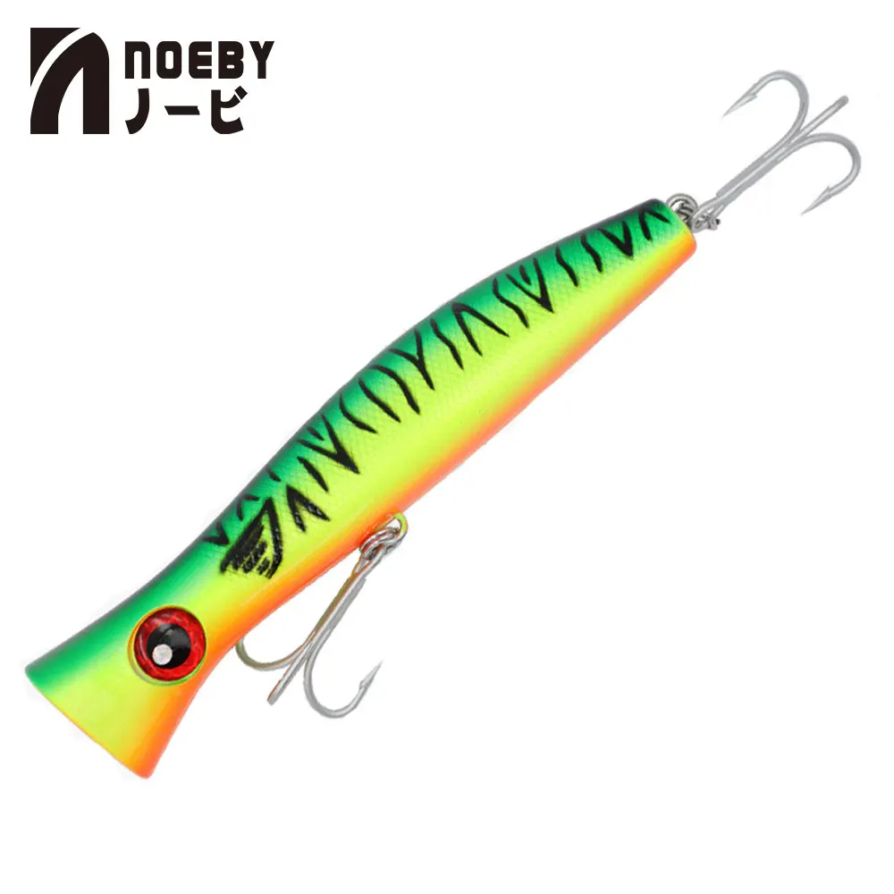 NOEBY 200 мм Topwater ABS жесткая приманка поппер для рыбалки волна Альпинизм жесткие