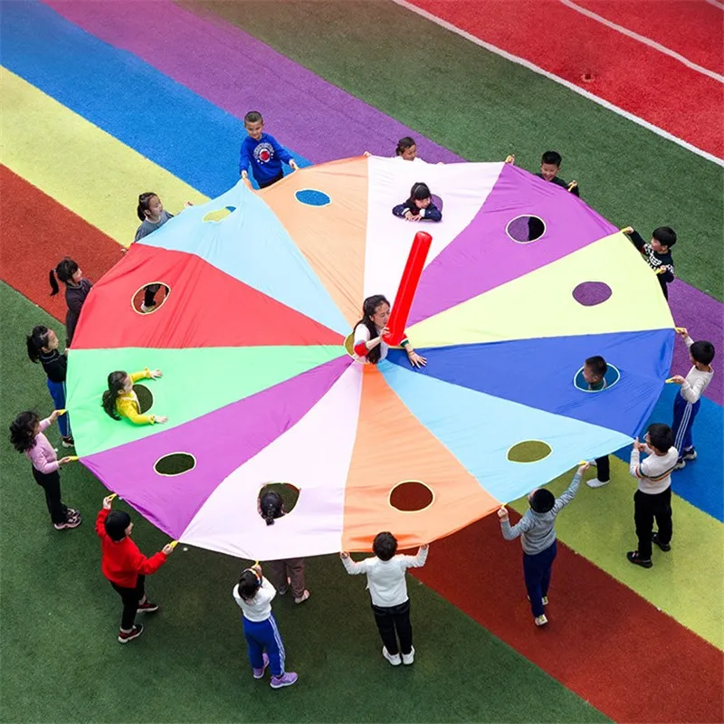 

Whac-A-Mole Rainbow Umbrella Kindergarten Props For Outdoor Activities Sport Smotion Small Group Amusement Park S571