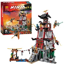 Lepin 06037 Compatible Legoe Ninjagoes Minifigures The Lighthouse Siege 70594 Building Bricks Ninja Figure Toys For Children