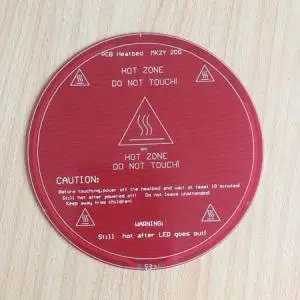 D220 круглый печатной платы heatbed