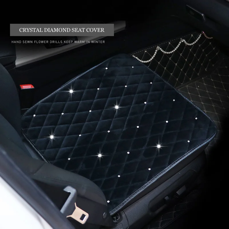 Rhinestone Decoration Car Seat Cushion Crystal styling Women and Girls