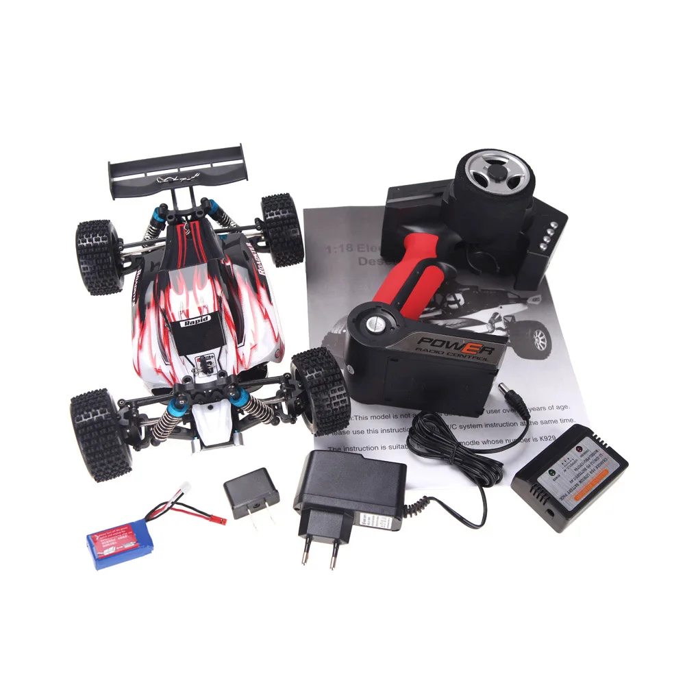 Wltoys A959 RC Car 118 Scale 2.4G 4WD RTR Off-Road Buggy RC Car Drift Vehicle Remote Control Car Toys for Boys Gifts (8)