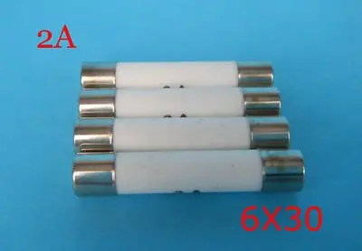 

20p 110V 120V-250V 2A 2AMP Heavy Duty Ceramic Fuse 6x30