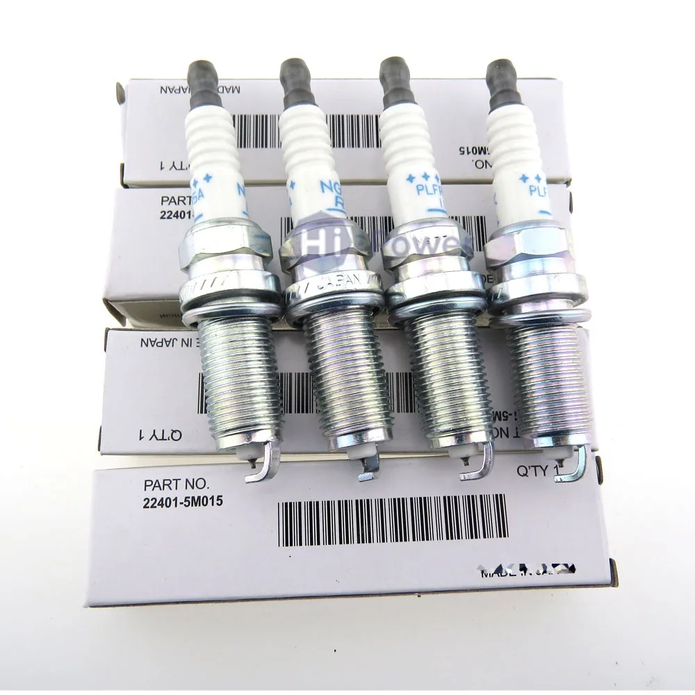 Spark Plug For Nissan Infiniti Teana Altima Frontier Murano Sentra Titan 22401-5M015 PLFR5A-11 PLFR5A11 03