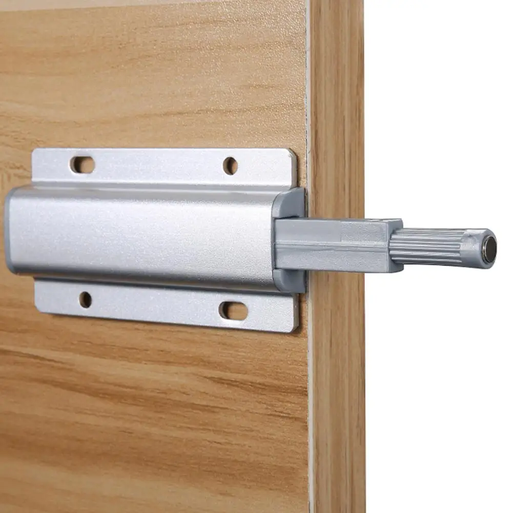 

Metal Push to Open Cabinet Catch Door Touch Stop Pull Kitchen Wardrobe Hardware
