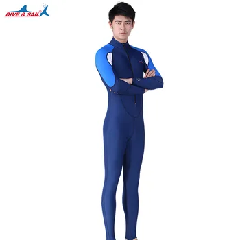 

Men's Full Body Sport Rash Guard Dive Skin Suit for Swimming Snorkeling Diving Surfing with UV Sun Protection Long-sleeve UPF50+