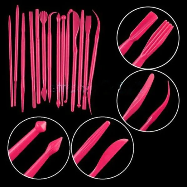 

14Pcs Cutter Fondant Cake Sugarcraft Plastic Mold Paste DIY Tool Cakes Cutters