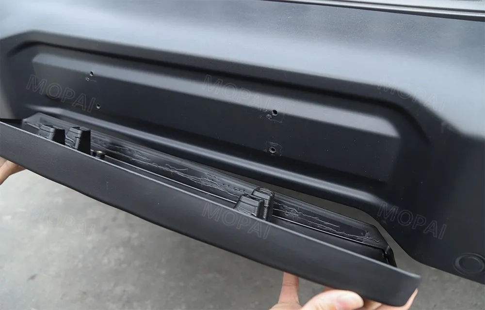 MOPAI Кронштейн номерного знака для Jeep Wrangler JL+ ABS автомобильный держатель переднего номерного знака для Jeep Wrangler автомобильные аксессуары