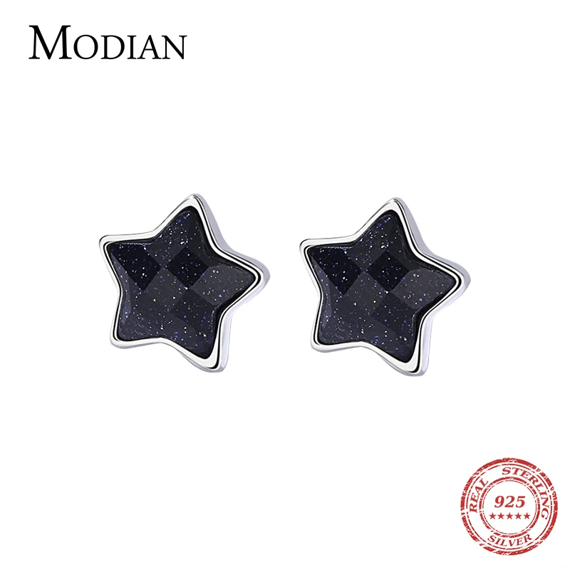 MODIAN новый дизайн 100% 925 стерлингового серебра Сверкающая Звезда Galaxy световой