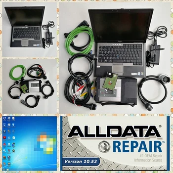 

V12/2019 software for MB Star C5 and Alldata 10.53 in 1TB New HDD and Used Laptop D630 for SD compact 5 Auto diagnosis Tool