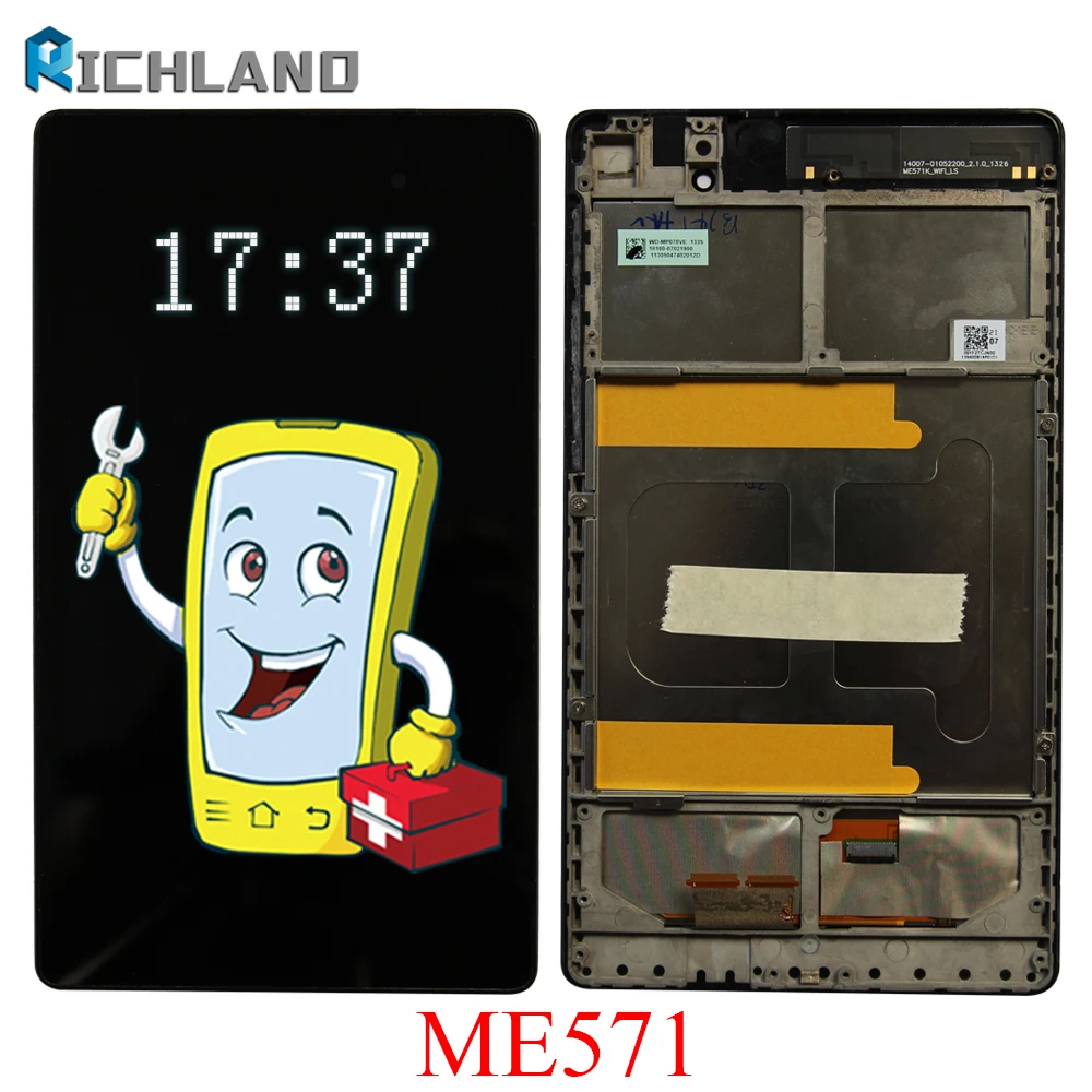 

Original LCD For ASUS Nexus 7 LCD Display ME571K Screen For Asus Google Nexus 7 2nd ME571KL Touch Screen ME572CL ME571 K008 K009
