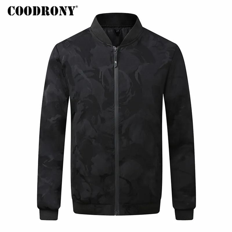 

COODRONY Mens Jackets And Coats Bomber Jacket Men Clothes 2018 Autumn Winter New Arrival Streetwear Casual Zipper Outerwear 8802