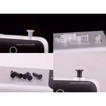 Новинка, резиновая противопылевая заглушка для наушников, заглушка для мобильных телефонов, 3 цвета, 100 шт./лот, 3,5 мм