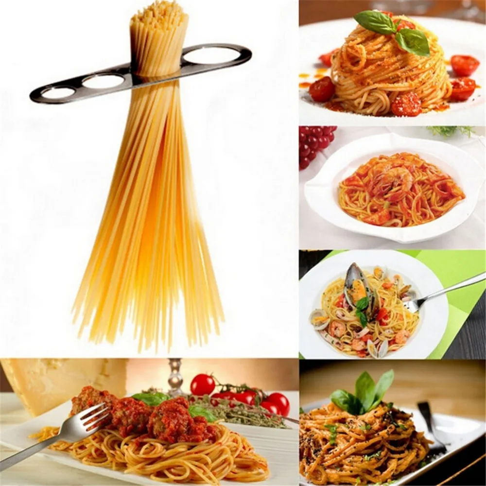 1 Pcs 4 Size Stainless Steel Pasta Spaghetti Measuring Tool Kitchen