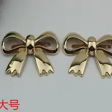 6 шт./партия) красивые сандалии с бантом высокого качества туфли на кнопках ручной металлический украшения для обуви