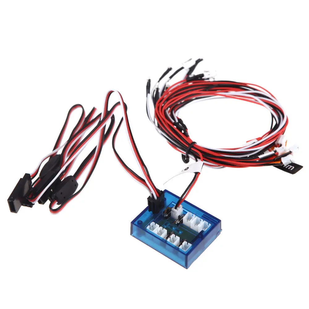 No Solder Realistic Highlight 12 LED Lighting Kit For RC Trucksin RC