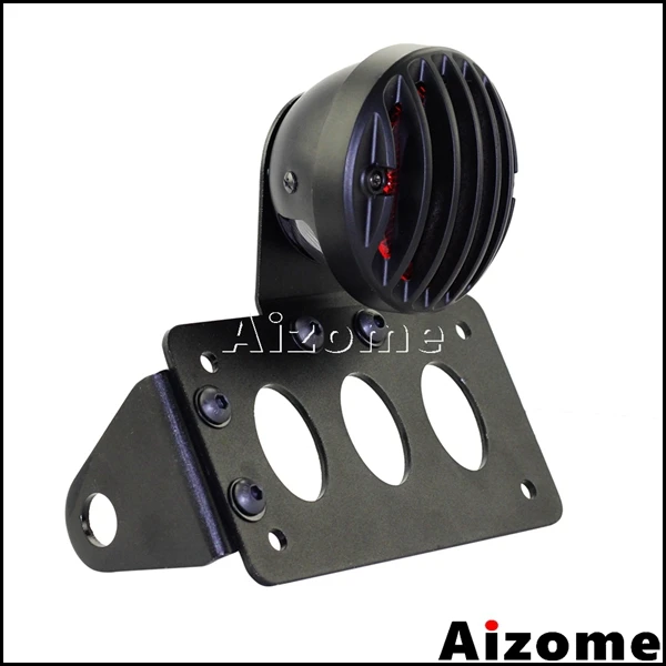 Мотоцикл боковое Крепление задний Светильник w/номерной знак кронштейн ...