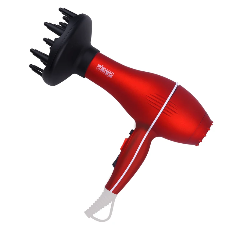 DSP высокомощный профессиональный фен для волос Электрический для салона управляемая Кнопка температуры 220-240 В 50 Гц