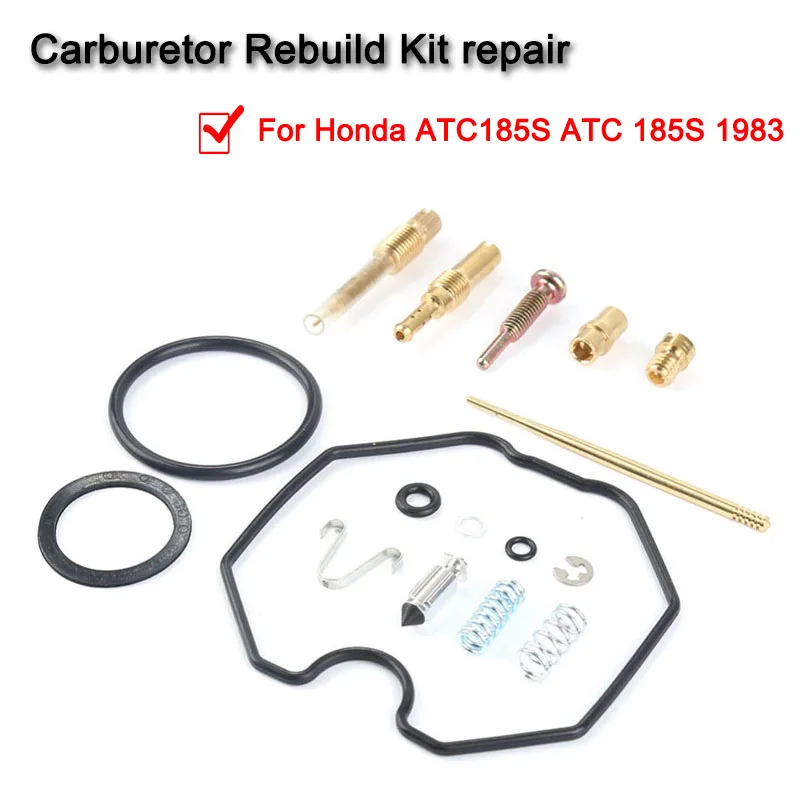 Carburetor Carb Rebuild Kit Repair for Honda ATC185S ATC 185S 1983 New