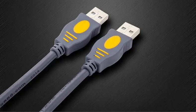 1USB to USB Cable A to Male High Speed Cord Data Adapter Sync Cable For HD Car Radiator Webcom 5M 10M 20M Extender Cable(China)