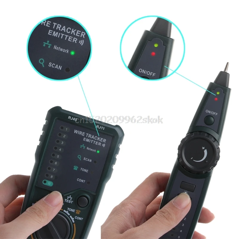 

Cable Tracker Multifunction Wire Tester for Network Telephone Line Testing Tool #H029# Drop shipping