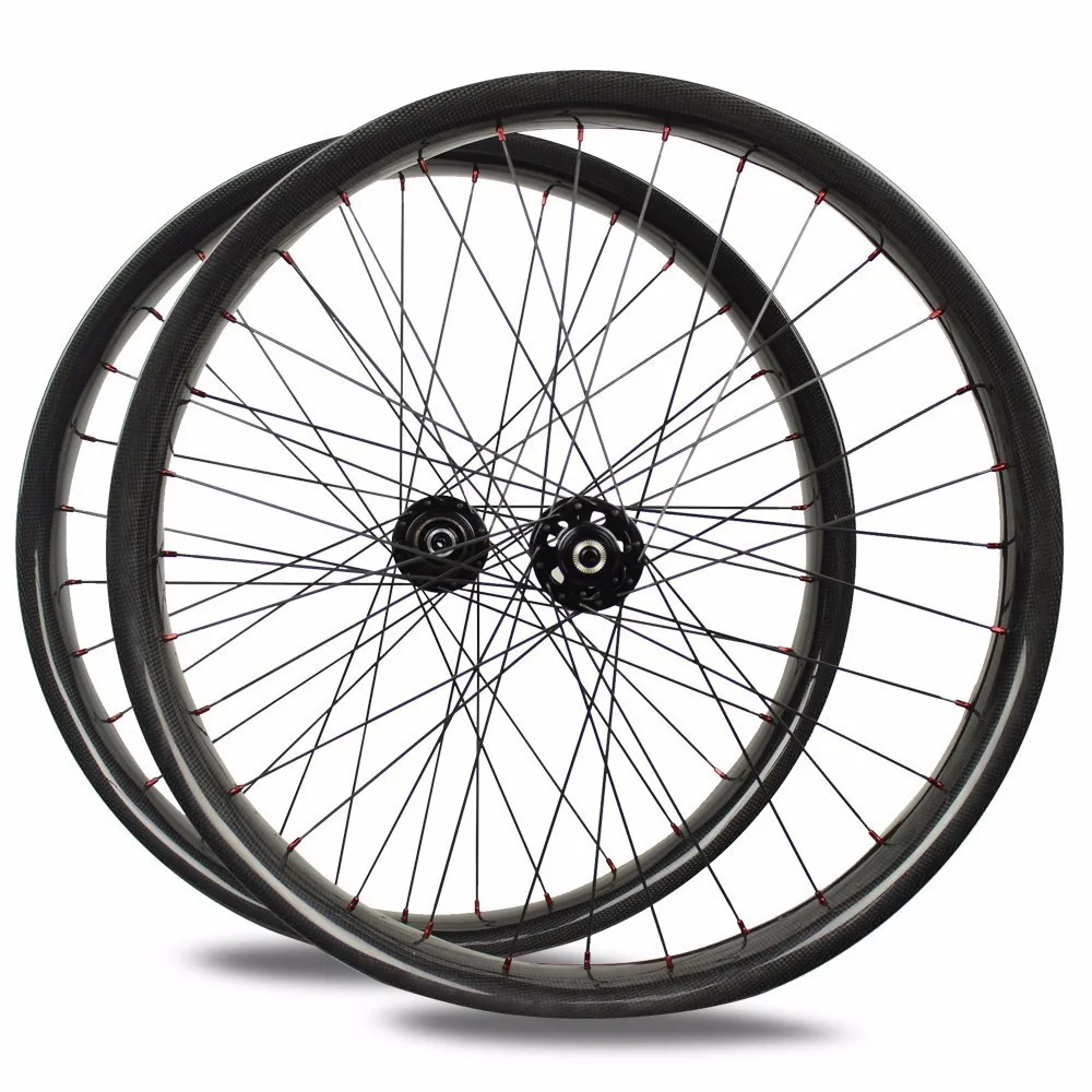 Clearance 26er Fat Bike Rim 65/80/90mm Width Fatbike Rim Japan Toray T700 Carbon Fiber Hookless Tubeless Ready Light Weight 13