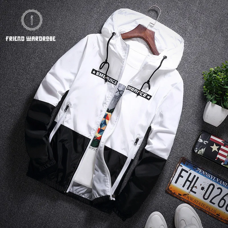 

Mens Jackets Autumn Coat Streetwear Mens Coats And Jackets Spring Thin Korean Version Of The Handsome Hip Hop Mens Jackets