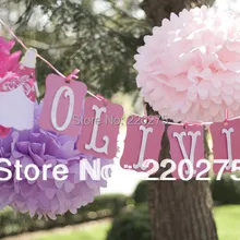 38 см Высокое качество 1000 шт 1" бумажные помпоны вечерние свадебные душ Цветочные шарики украшения много цветов