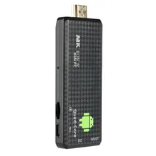 MK809IV Mini PC + UK Plug Android 4.4 Stick de TV Dongle Quad Core RK3128 1G/8G XBMC Bluetooth 4.0 WiFi DLNA Android TV Dongle