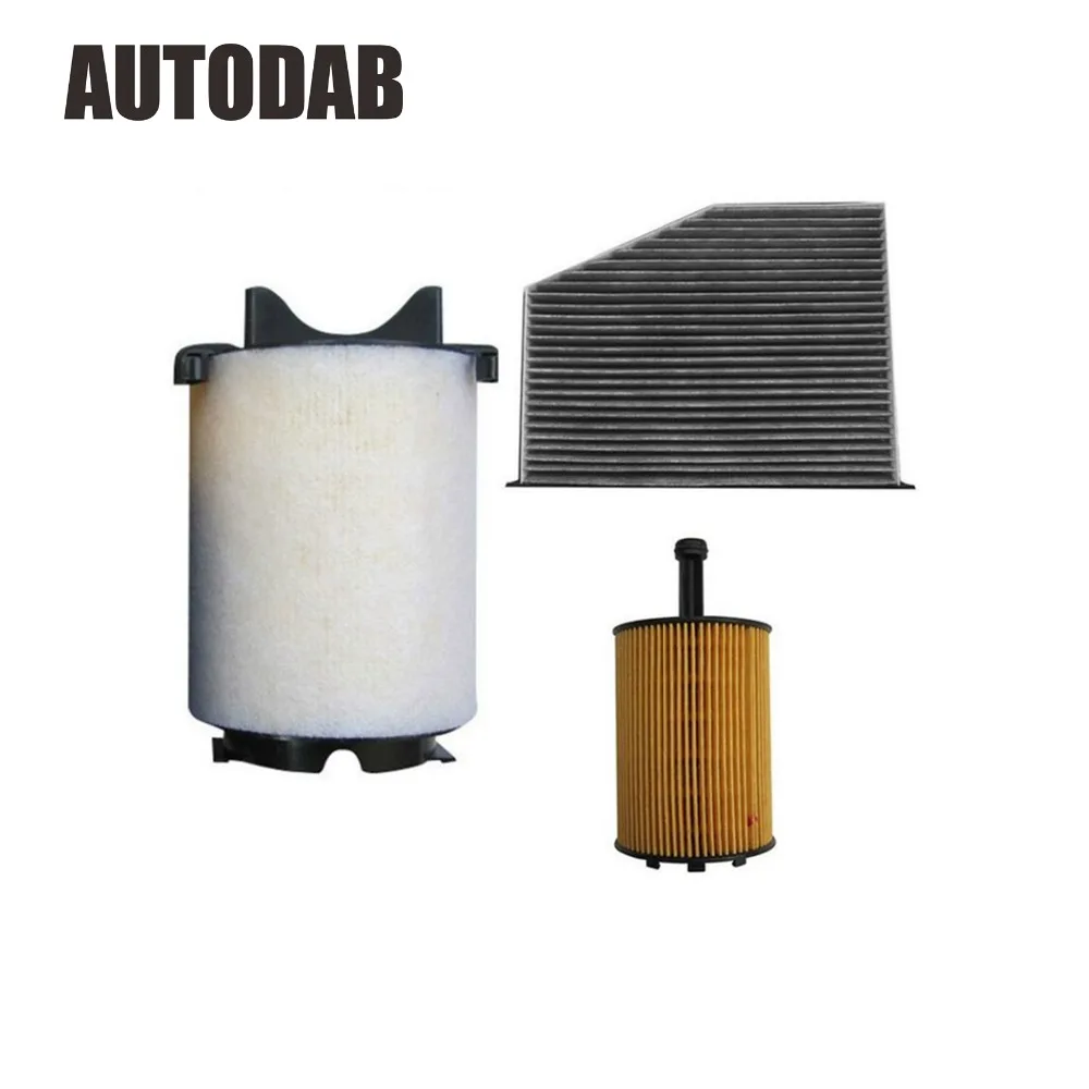 

High Quality filters for Volkswagen Touran 1.6TDI 2.0TDI Diesel version air filter+oil filter+cabin filter