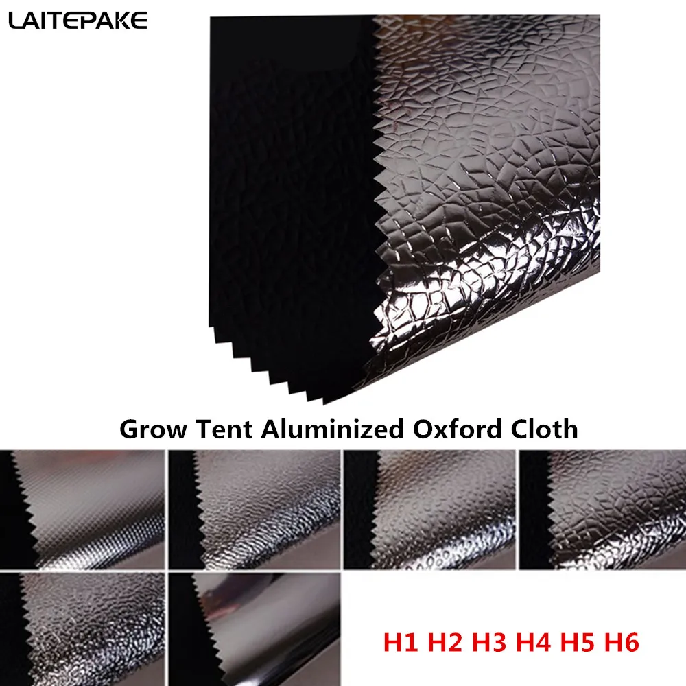 

grow tent cloth 145*100cm and DIY Custom size Oxford cloth aluminized film for led grow light indoor hydroponics greenhouse tent