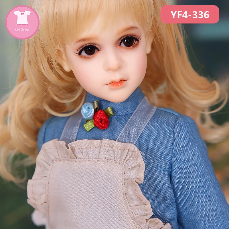 Одежда для куклы BJD 1/4 винтажное платье принцессы элегантное модная Роза мини