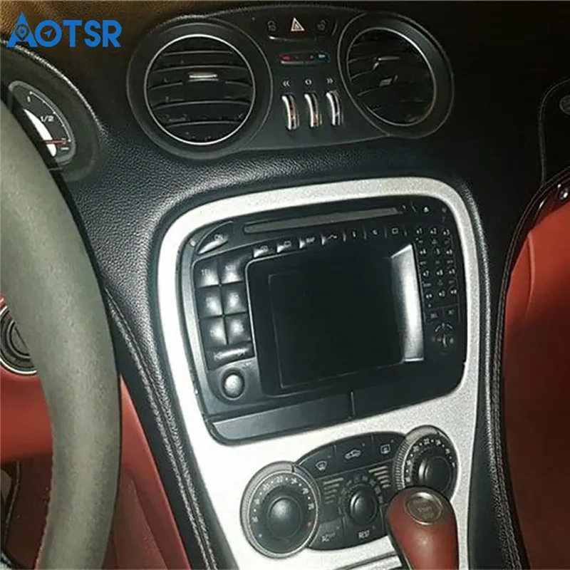 Flash Deal Aotsr Android 8.0 Car DVD player Headunit For Mercedes Benz SL R230 SL500 2001-2007 multimedia Navigation radio GPS 2 di 4
