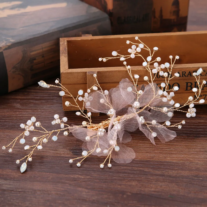 2020 New Flower Headbands Princess Crystal Hairstyles Women