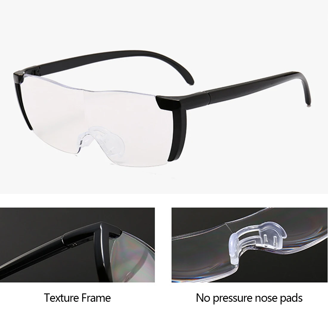 نظارات للقراءة طويل النظر عدسة مكبرة 1 قطعة التكبير المحمولة هدية مكبرة  نظارات للآباء نظارات المكبر - AliExpress أدوات