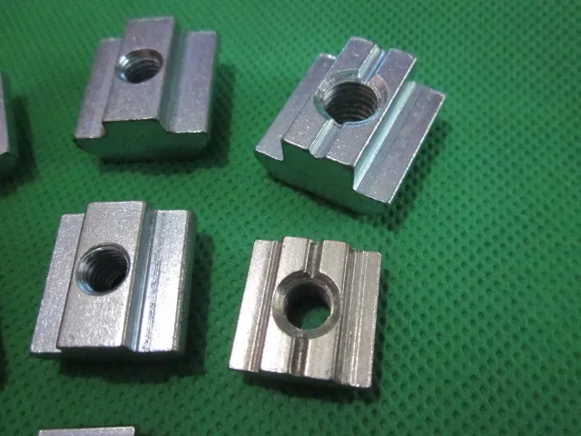 T раздвижные гайки блок квадратные гайки с цинковым покрытием тарелка; алюминий для стандарта ЕС алюминиевый профиль