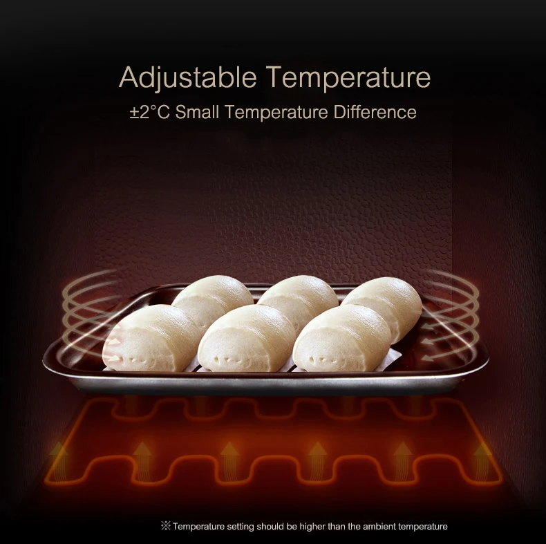 Йогурт брожения машина Professional бытовой Электрический хлеб температура и влажность двойной управление бак ферментации CF-6000