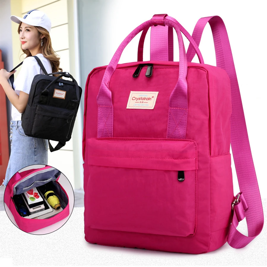 

DUSUN Womens Preppy Backpacks for School Teenagers Girls Vintage Oxford Kanken Backpack School Bag Purses Female Bookbag Mochila