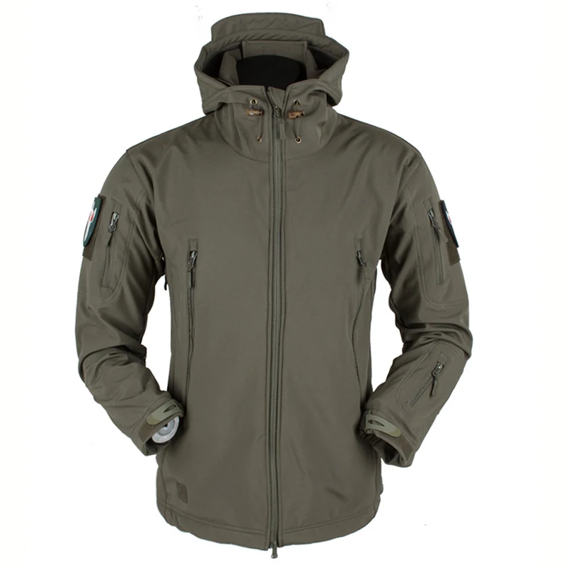 Новая мужская Военная Тактическая походная уличная куртка s Softshell Мужская