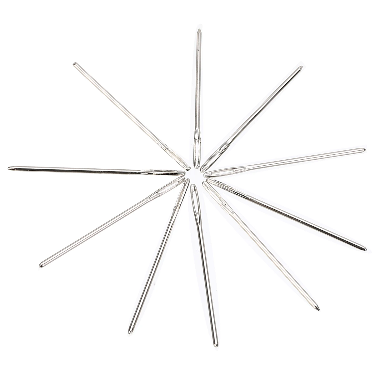 10pcs 1cm Large Eye Needles Embroidery Tapestry Darning Needle DIY Sewing Crafts Tools for Weaving Scarf Sweater