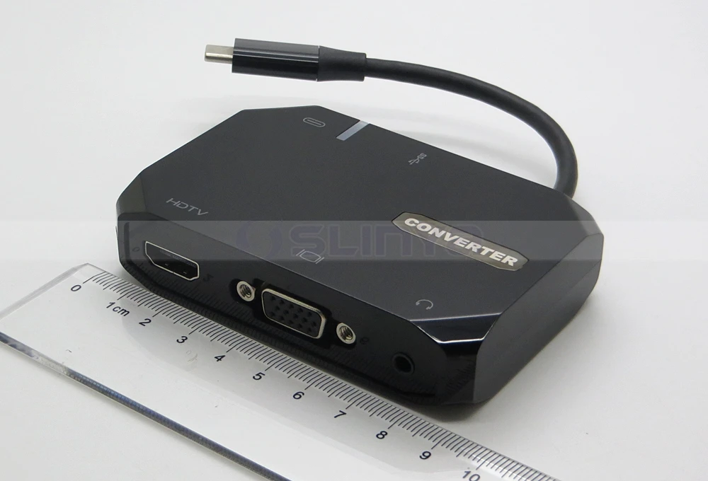5 in 1type-c  to HDTV converter multifunction adapter 8039190125(20)