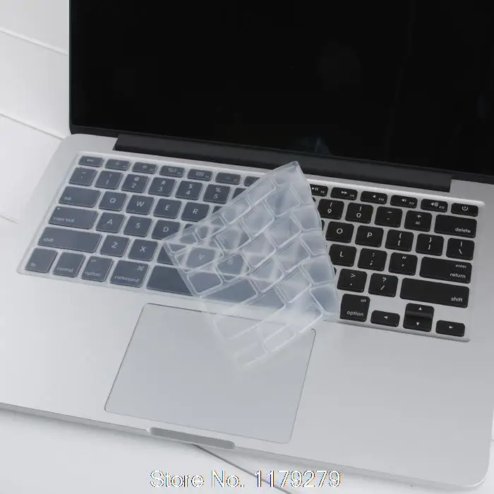 Для Apple Macbook Air 1" 11,6" A1370 A1465 цветная накладка на клавиатуру кожи US версия только для 11 11,6 дюймов - Цвет: clear