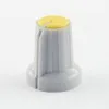 potentiometer knob 15x17x6 yellow (100x100)