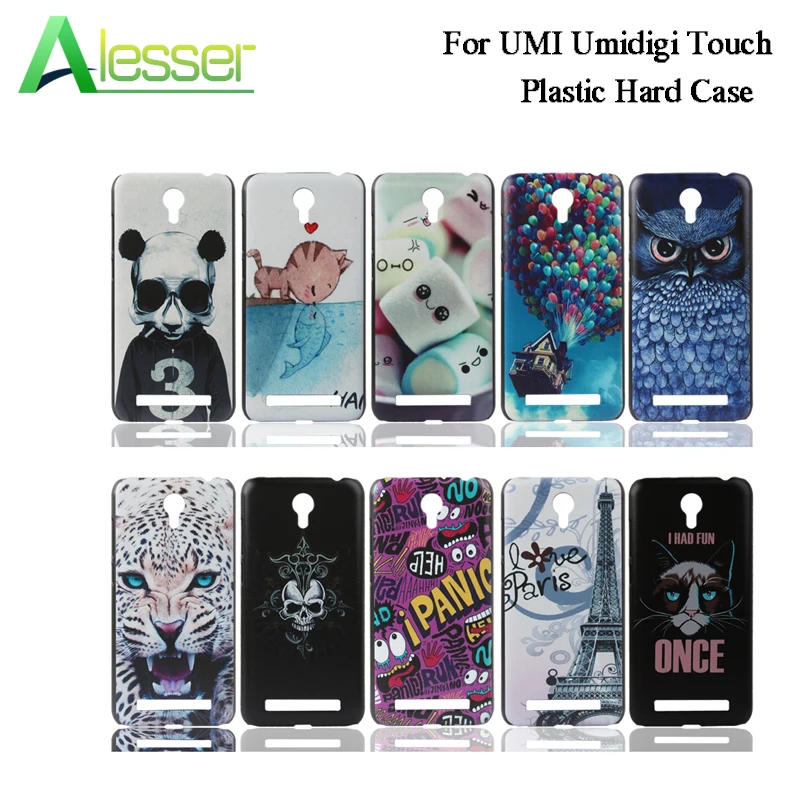 Alesser для UMI Umidigi сенсорный защитный чехол задняя крышка с красочным изображением