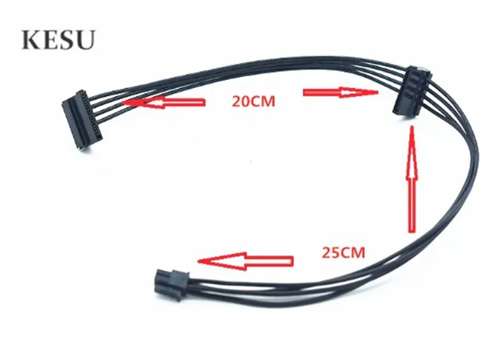 С кабелем NO trucking MINI 4 Pin Turn 2 SATA источник питания для Lenovo основной платы интерфейс