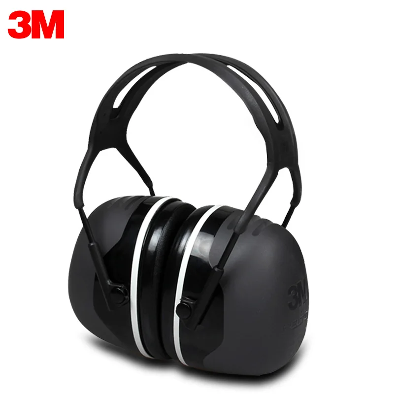 

3M X5A Earmuffs Comfortable Sound Insulation Earmuffs Professional Anti-noise Hearing Protector for Drivers/Workers KU015